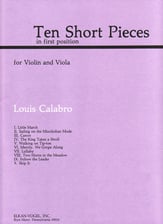 TEN SHORT PIECES VIOLIN/VIOLA DUET cover